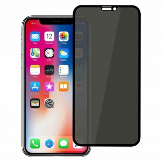 Privatumą suteikiantis LCD apsauginis stikliukas "Full Privacy" telefonui iPhone 13 