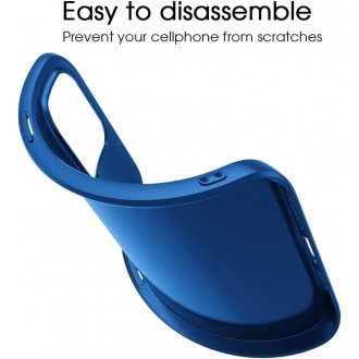 Mėlynos spalvos dėklas X-Level Guardian telefonui Xiaomi Redmi Note 14 Pro 4G