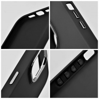 Juodas dėklas "FRAME" telefonui Apple iPhone 16 Pro