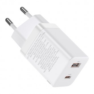 Pakrovėjas - Įkroviklis Baseus Super Si Pro 30W baltas CCSUPP-E02