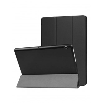 Juodas atverčiamas dėklas "Smart Leather" Huawei MediaPad T3 10.0