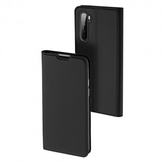 Juodas atverčiamas dėklas Dux Ducis ''Skin Pro'' telefonui OnePlus Nord 