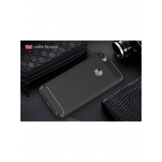 Juodas dėklas ''Carbon'' telefonui Xiaomi Redmi Note 5A