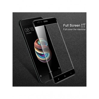 5D lenktas juodas apsauginis grūdintas stiklas Huawei Mate 10 Lite  telefonui