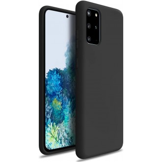 Juodas silikoninis dėklas Samsung Galaxy G986 S20 Plus telefonui "Silicone Lite"