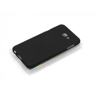 Juodas silikoninis dėklas Samsung Galaxy J415 J4 Plus 2018 telefonui Mercury Goospery "Soft Jelly Case"