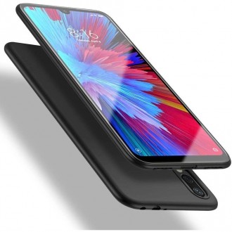 Juodos spalvos dėklas X-Level Guardian Samsung Galaxy A11 telefonui