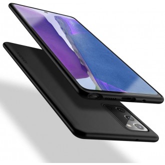 Juodos spalvos dėklas X-Level Guardian telefonui Xiaomi Poco M4 Pro 4G