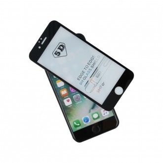 LCD apsauginis stikliukas 9H 5D telefonui Xiaomi Mi 11i 5G / Redmi K40 / Poco F3 juodais krašteliais