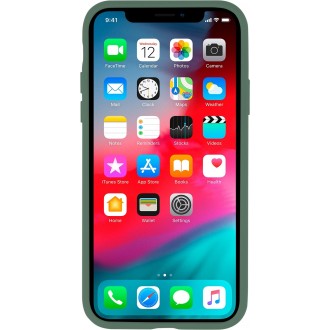 Žalias dėklas "Mercury Silicone Case" telefonui Apple iPhone 13 mini