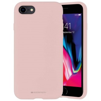 Rožinės spalvos dėklas "Mercury Silicone Case" telefonui Apple iPhone 7 / 8 / SE 2020 / SE 2022