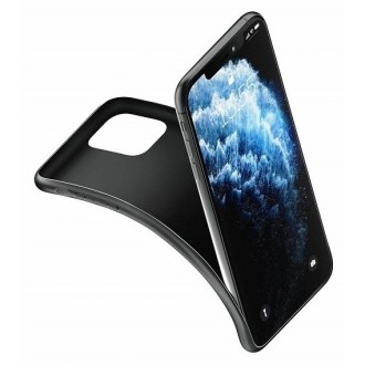 Juodas dėklas "3mk Matt Case" telefonui Apple iPhone 14 Pro Max