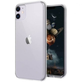 Skaidrus silikoninis dėklas Apple iPhone 12 mini telefonui "Clear 1.0mm"