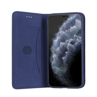 Tamsiai mėlynas atverčiamas dėklas "Smart Senso" telefonui Xiaomi Redmi Note 11T 5G / Poco M4 Pro 5G / Note 11 5G (China)