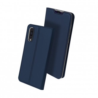 Tamsiai mėlynas atverčiamas dėklas Dux Ducis "Skin" telefonui Samsung Galaxy A505 A50 / A507 A50s / A307 A30s