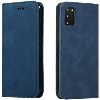 Tamsiai mėlynas atverčiamas dėklas "Business Style" telefonui Samsung Galaxy G981 S20