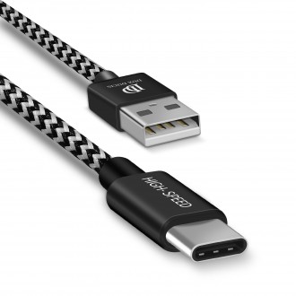 USB kabelis Dux Ducis "K-ONE" "Type-C" FastCharging 1.0m