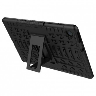 Ypač tvirtas juodas dėklas "Shock-Absorption" planšetei Xiaomi Mi Pad 5 / Mi Pad 5 Pro
