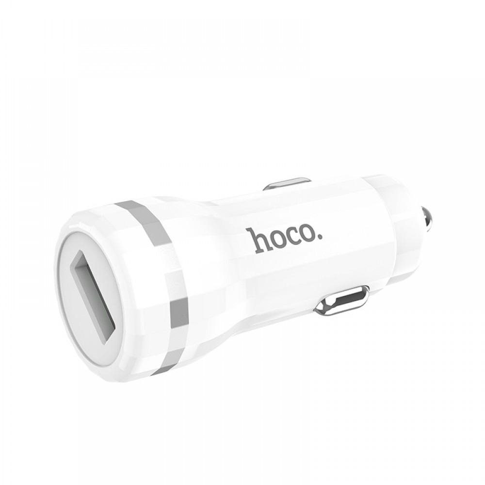 Įkroviklis automobilinis Hoco Z27A Staunch Quick Charge 3.0 (3.1A) baltas