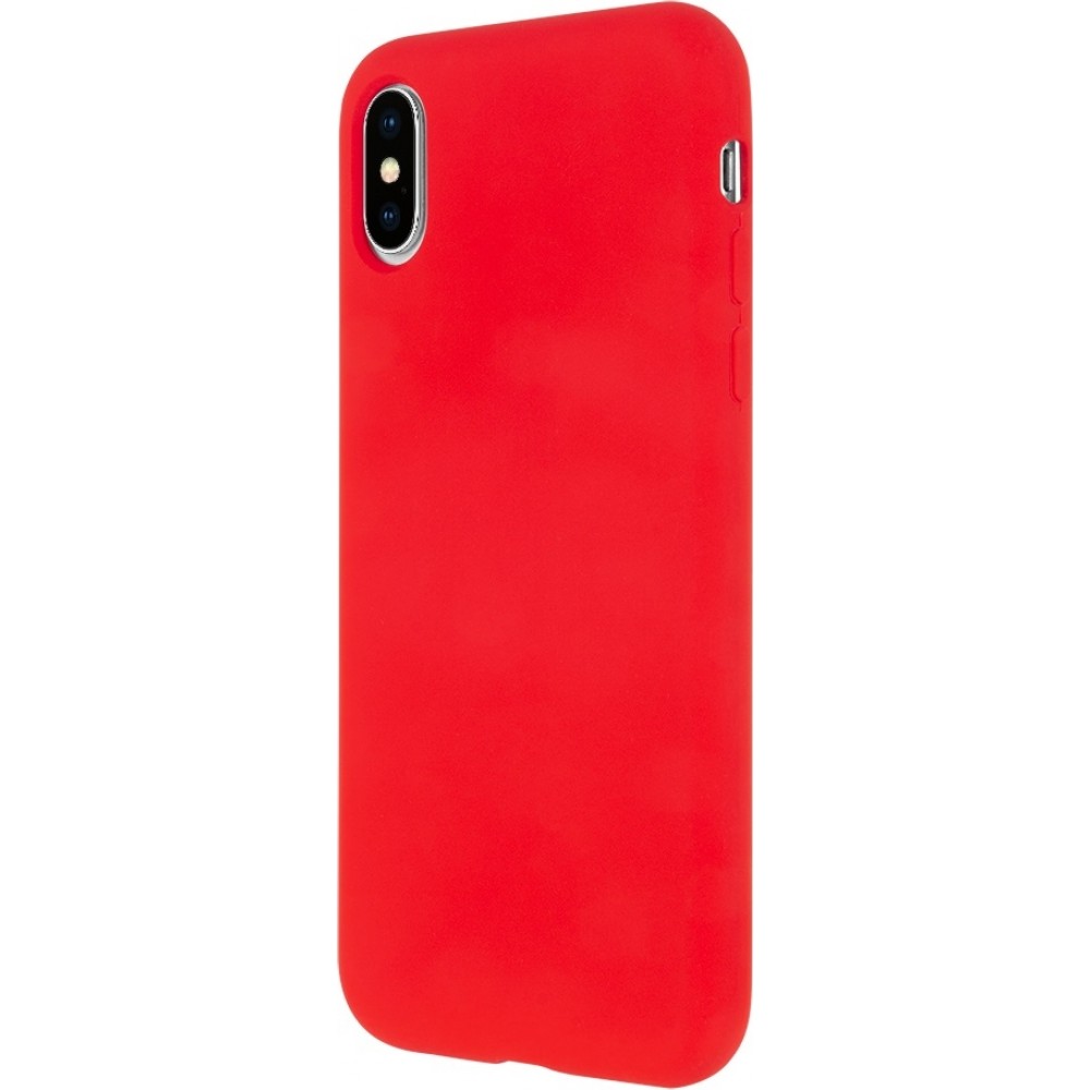 Raudonos spalvos dėklas "Mercury Silicone Case" telefonui Apple iPhone 7 Plus / 8 Plus