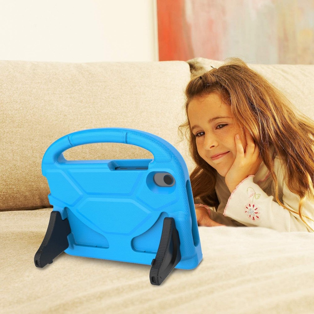 Ypač tvirtas mėlynas dėklas sukurtas vaikams "Shockproof Kids" Lenovo Tab M10 Plus X606 10.3