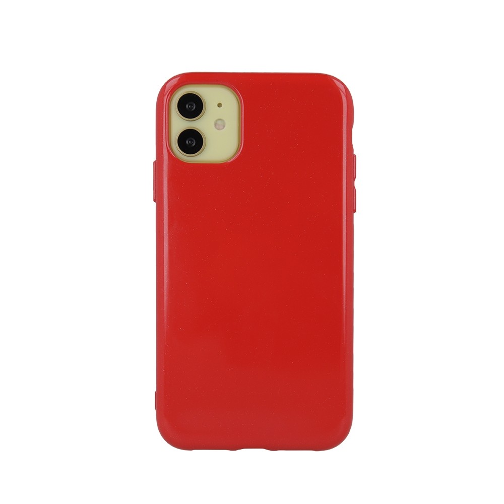 Raudonas silikoninis dėklas "Jelly Case'' telefonui iPhone 13 Mini