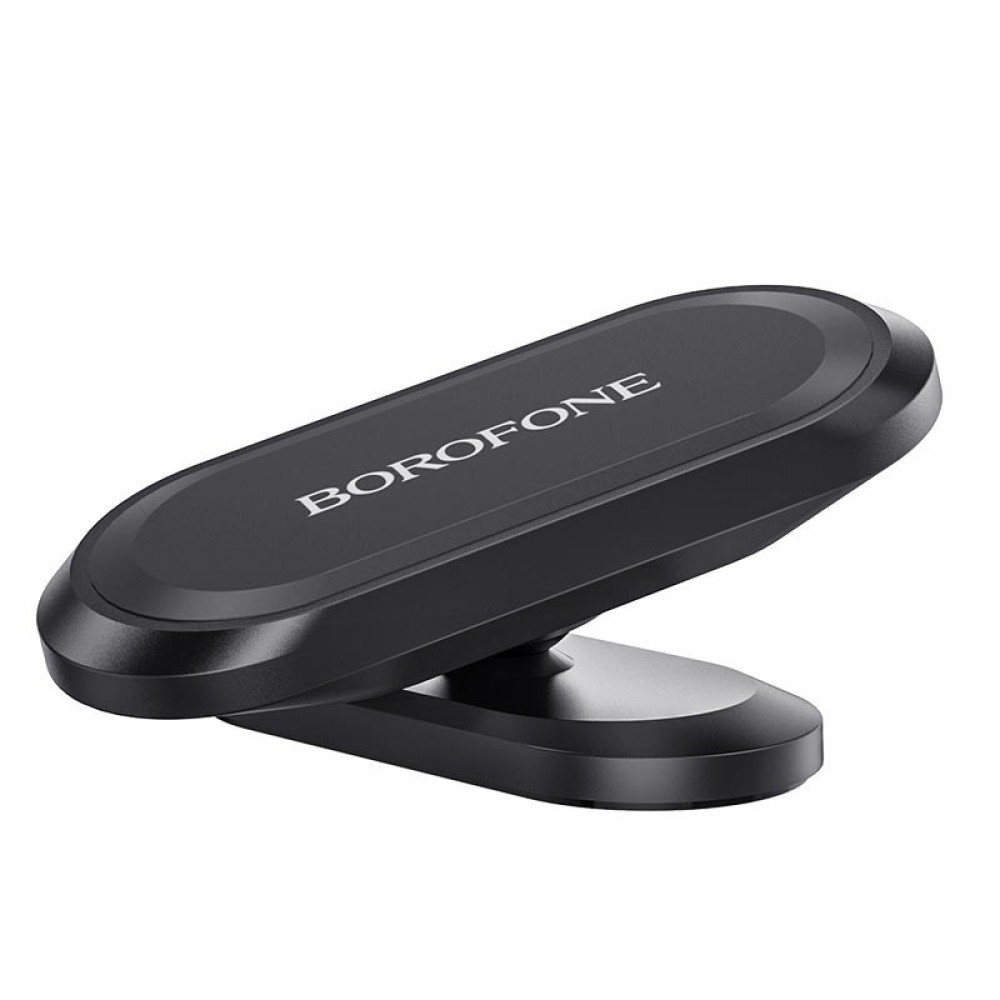Automobilinis Universalus telefono laikiklis Borofone BH29 klijuojamas ant panelės, magnetinis, juodas
