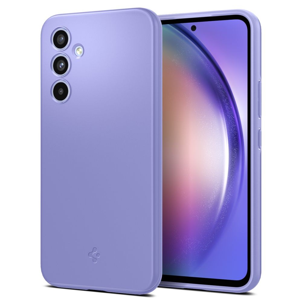 Levandų spalvos dėklas "Spigen Thin Fit" telefonui Samsung Galaxy A54 5G