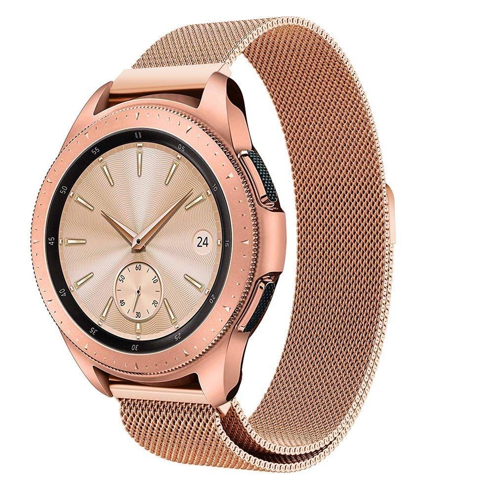 Aukso spalvos apyrankė "Tech-Protect Milaneseband" laikrodžiui Samsung Galaxy Watch 42MM 