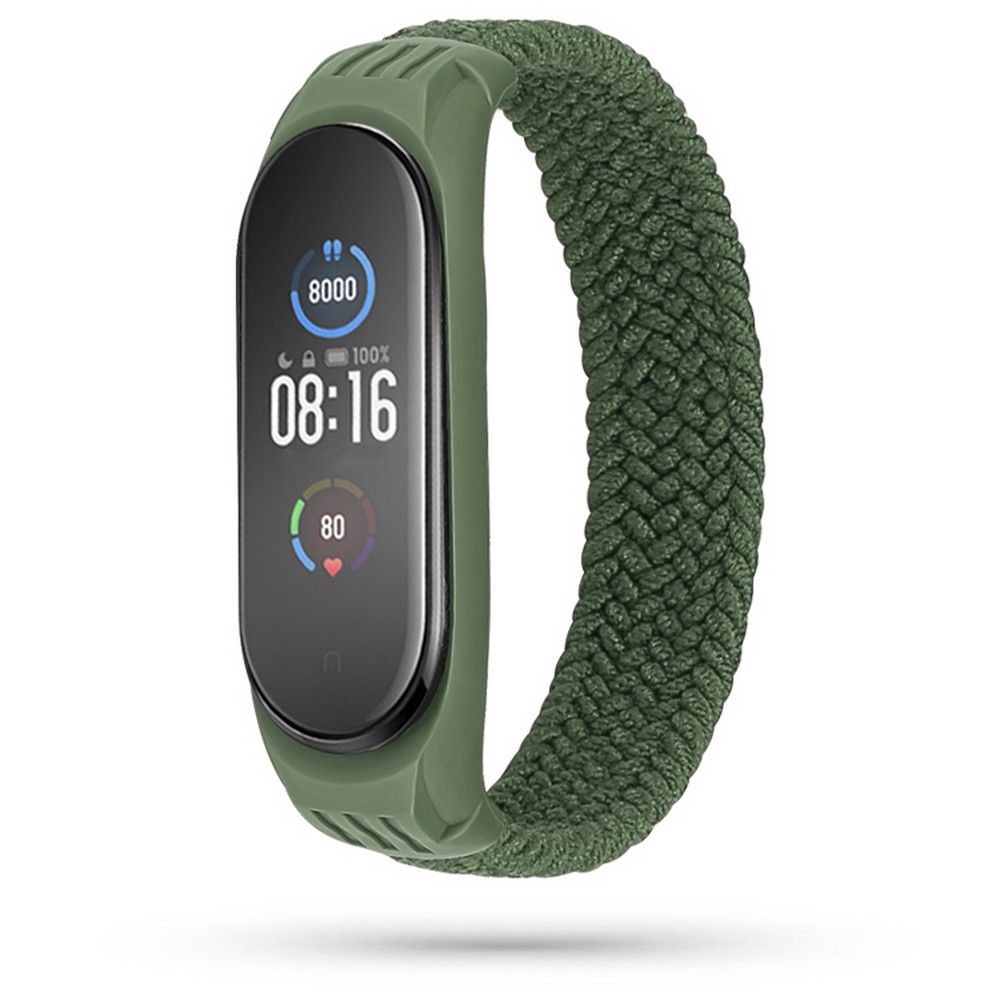Žalia apyrankė Tech-Protect "Loop" laikrodžiui Xiaomi Mi Smart Band 5 / 6 / 6 NFC