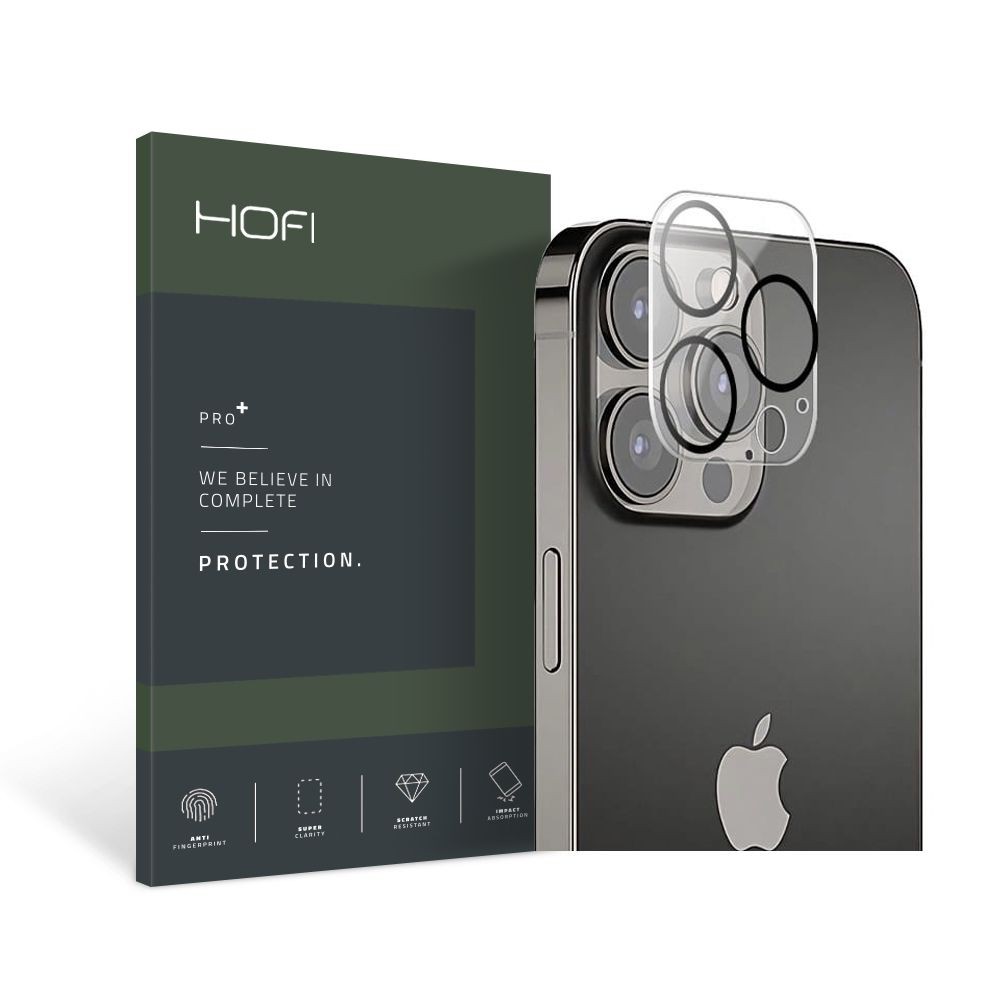 Apsauginis grūdintas stiklas Hofi "CAM PRO+" galinei telefono kamerai iPhone 13 Pro / 13 Pro Max