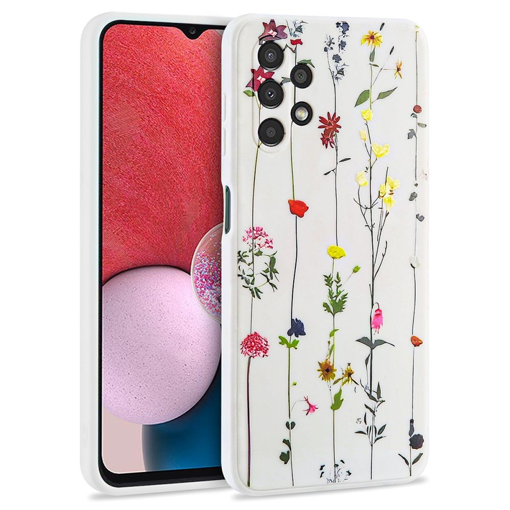 Baltas dėklas "Tech-Protect Mood" telefonui Samsung Galaxy A13 4G / LTE