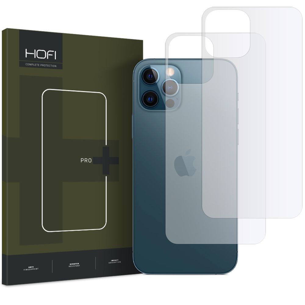 Plėvelė "Hofi Hydroflex Pro+ 2-Pack" telefono nugarėlei iPhone 12 / 12 Pro 