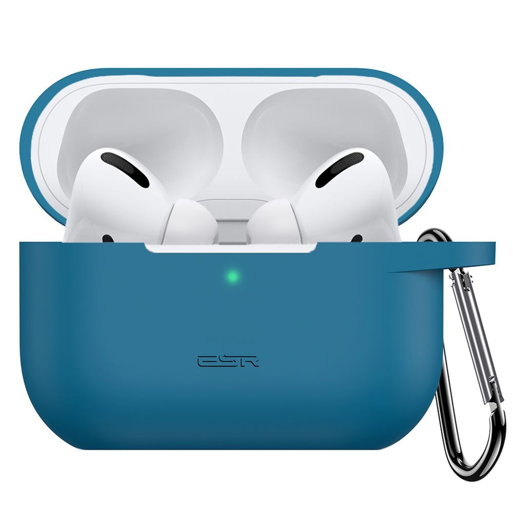Mėlynas ausinių dėklas "ESR Bounce" skirtas Apple Airpods Pro 1 / 2