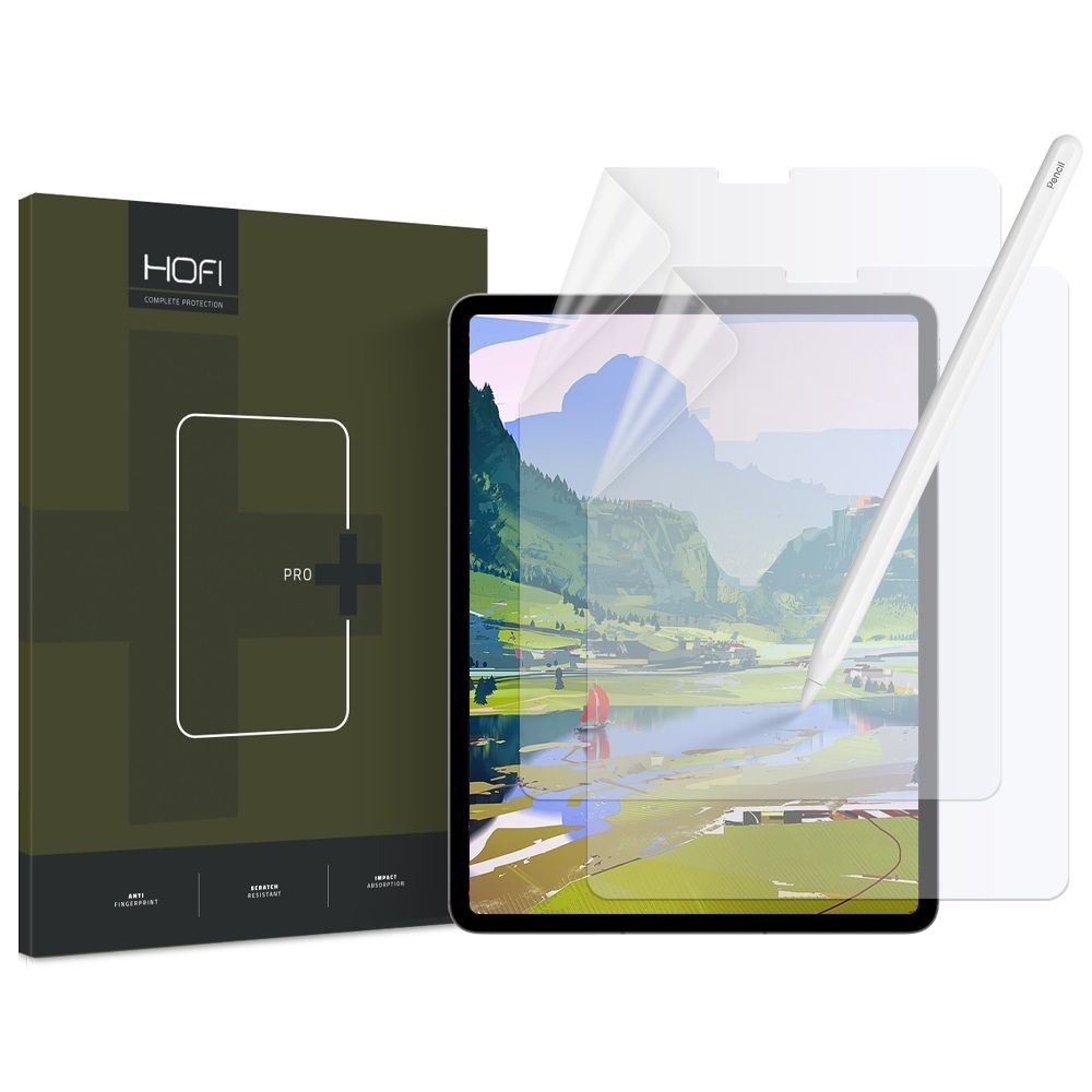 Apsauginė ekrano plėvelė Hofi "Paper Pro+" (2 vnt.) planšetei Apple iPad Air 10.9” 4 / 5 / 2020-2022 / PRO 11” 2 / 3 / 4 / 2020-2022