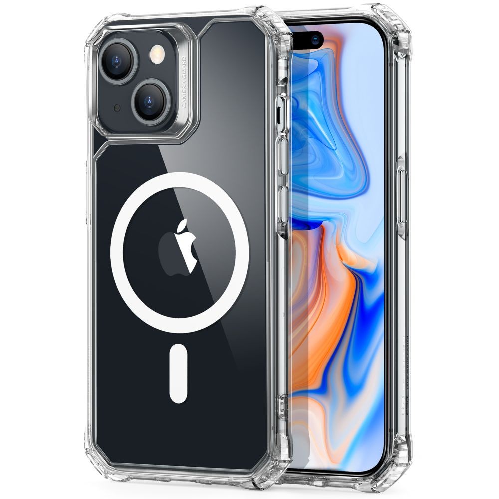 Skaidrus tvirtas dėklas "Esr Air Armor Halolock Magsafe" telefonui iPhone 15