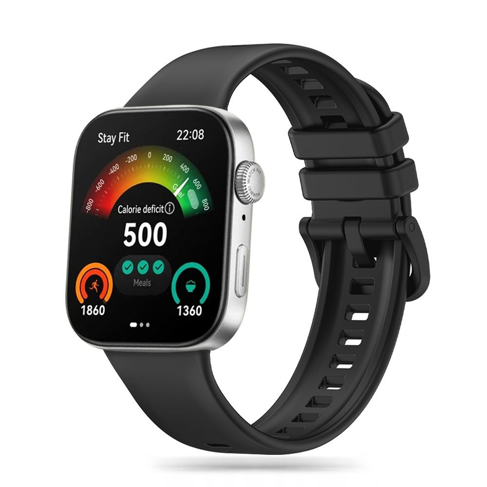 Juoda apyrankė "Tech-Protect Iconband" laikrodžiui Huawei Watch Fit 3
