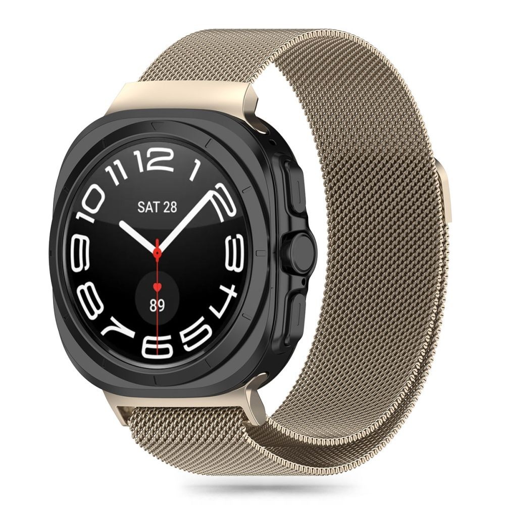 Starlight spalvos apyrankė "Tech-Protect Milaneseband" laikrodžiui Samsung Galaxy Watch Ultra (47 MM) 