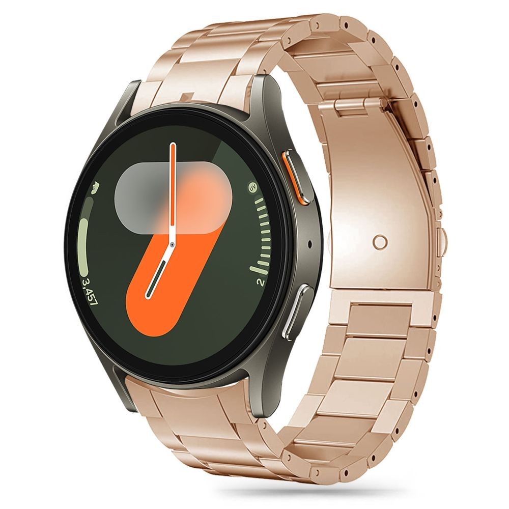 Aukso spalvos apyrankė "Tech-Protect Stainless" laikrodžiui Samsung Galaxy Watch 4 / 5 / 5 PRO / 6 / 7 / FE