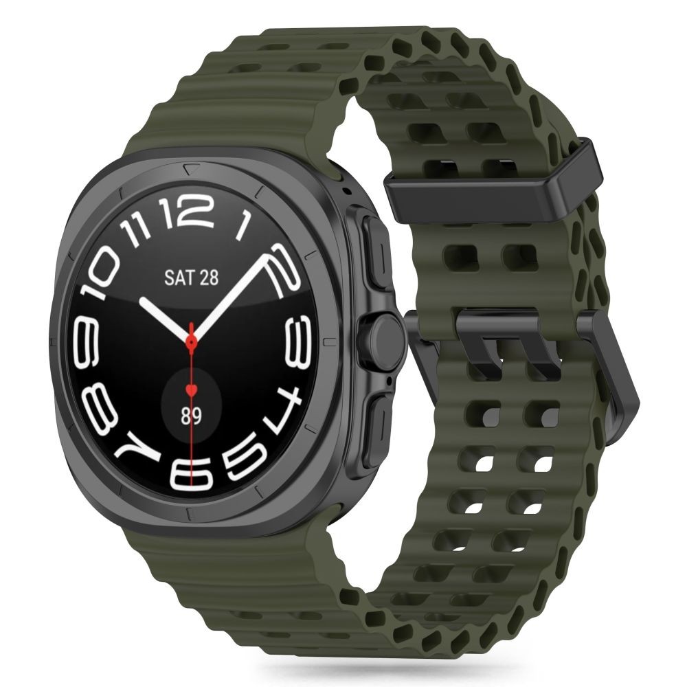 Žalios spalvos apyrankė "Tech-Protect Iconband Pro" laikrodžiui Samsung Galaxy Watch Ultra (47 MM) 