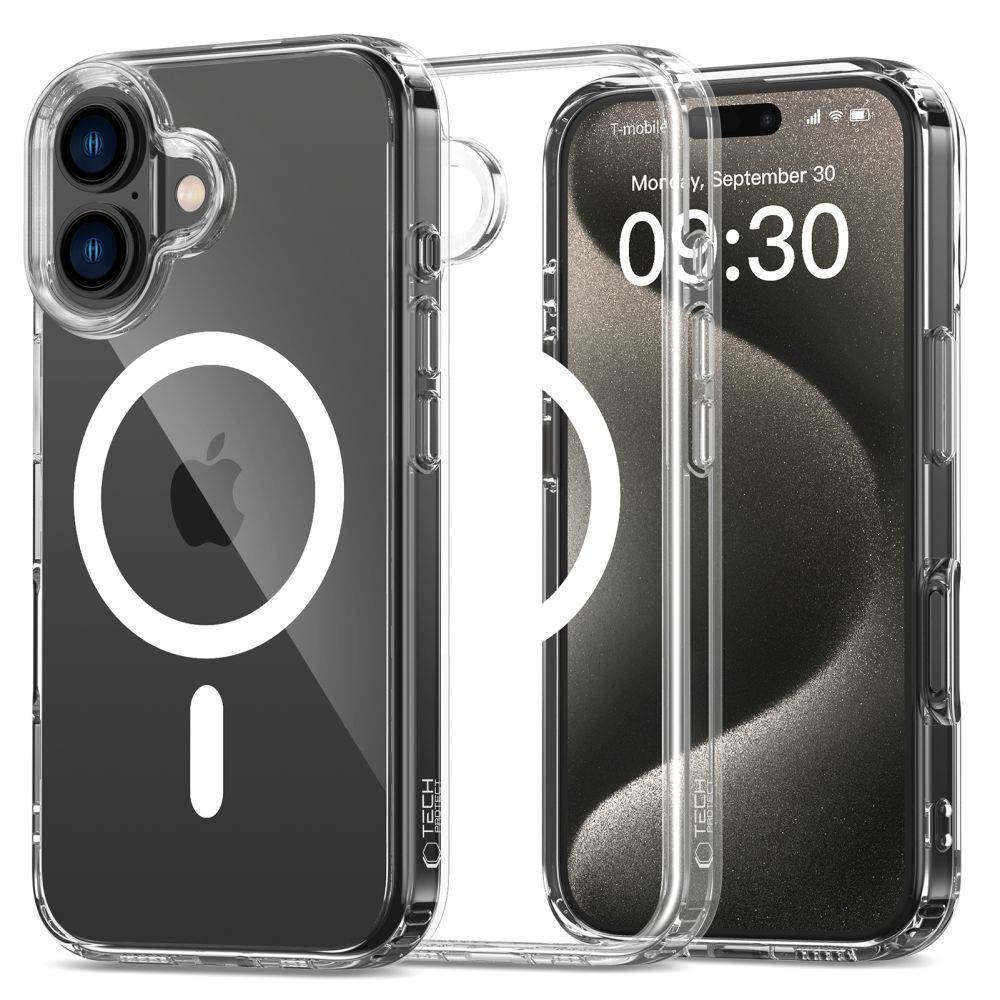 Skaidrus dėklas "Tech-Protect Flexair Hybrid Magsafe" telefonui Apple iPhone 16