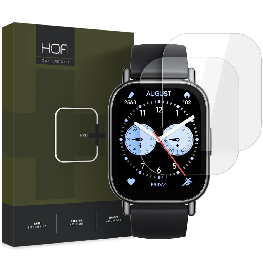 Skaidrus apsauginis grūdintas stiklas "Hofi Glass Pro+" (2vnt.) laikrodžiui Xiaomi Redmi Watch 5 LITE 