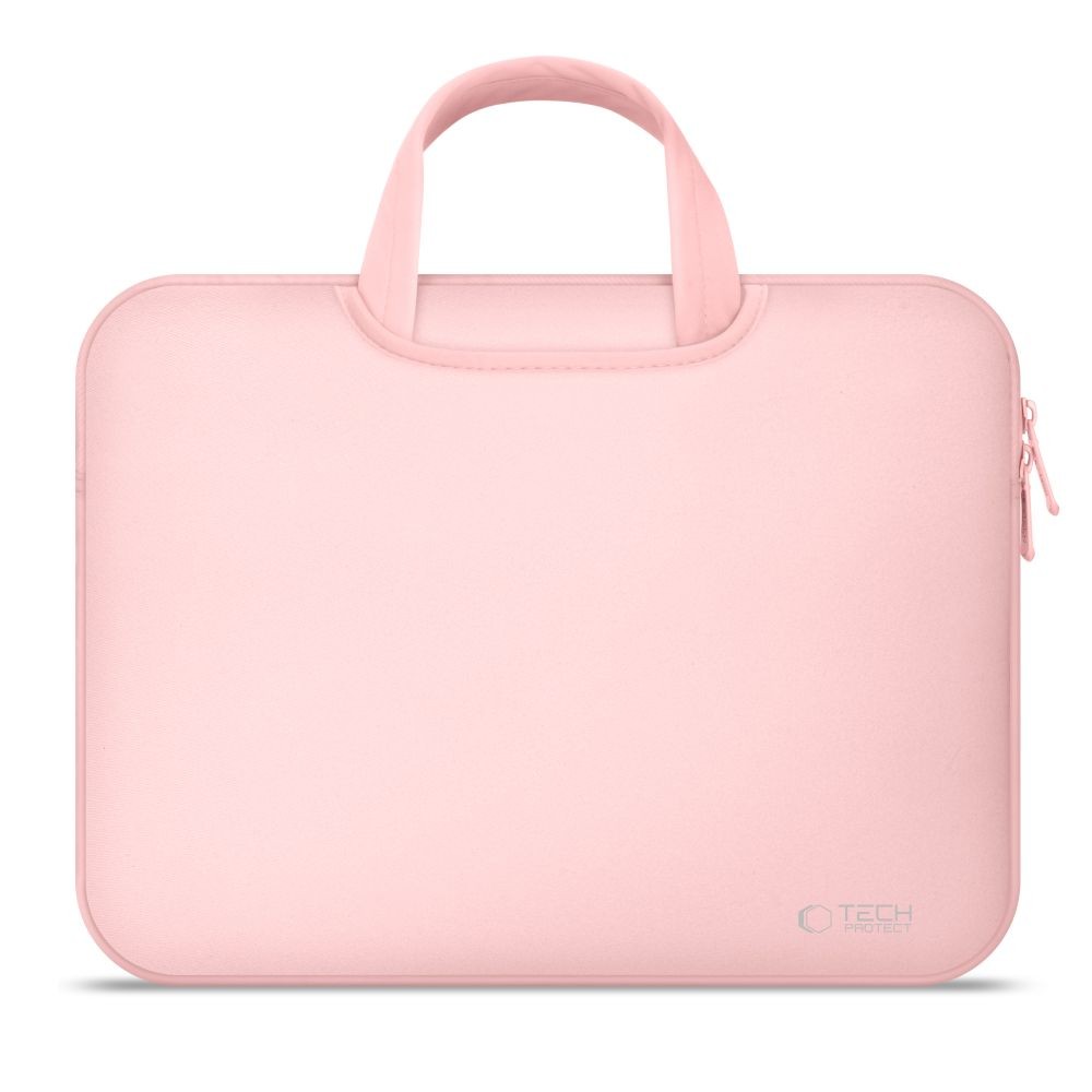 Rožinis nešiojamo kompiuterio krepšys "Tech-Protect Neopren Bag Laptop 13-14"