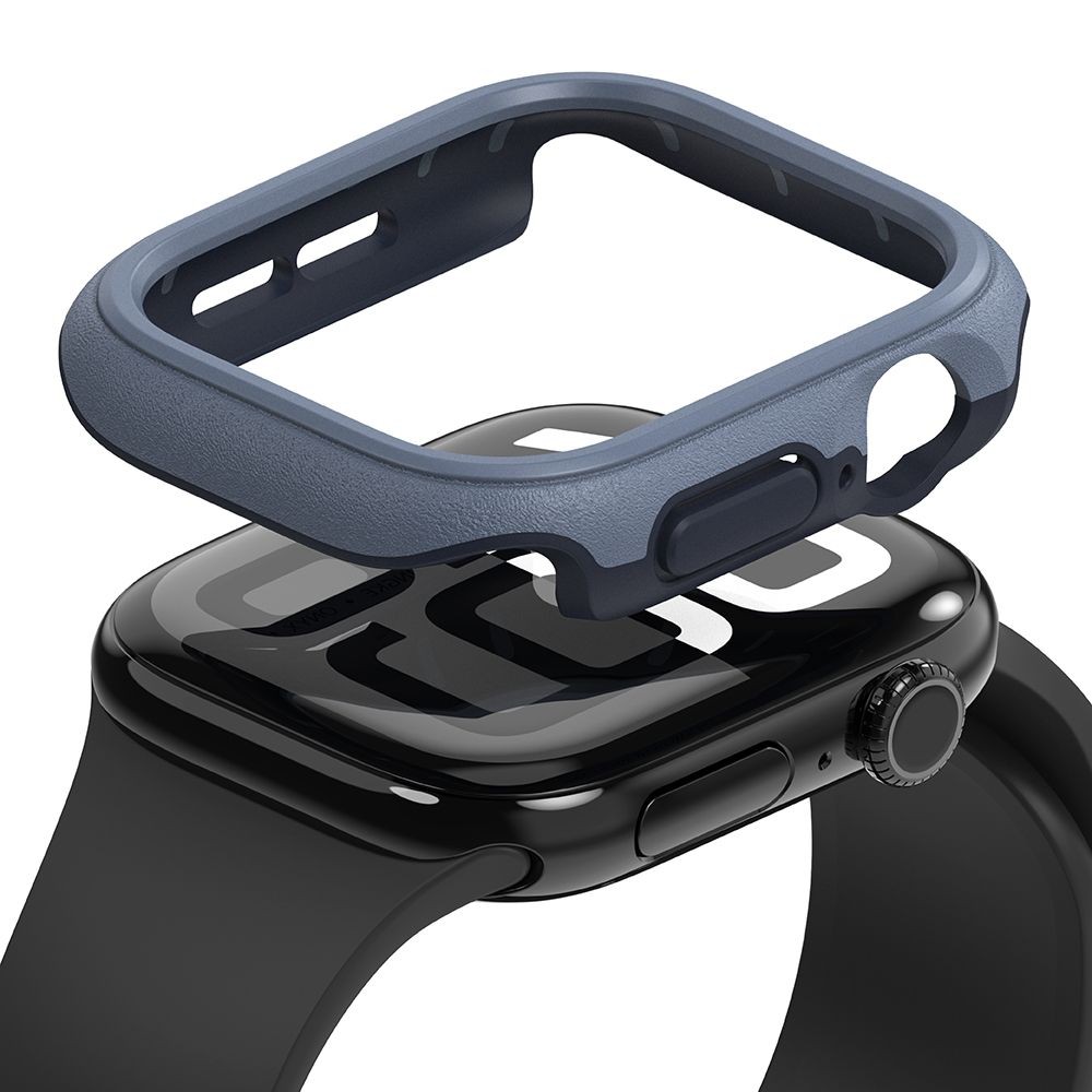 Mėlynas dėklas "Ringke Onyx" laikrodžiui Apple Watch 10 (46 MM)