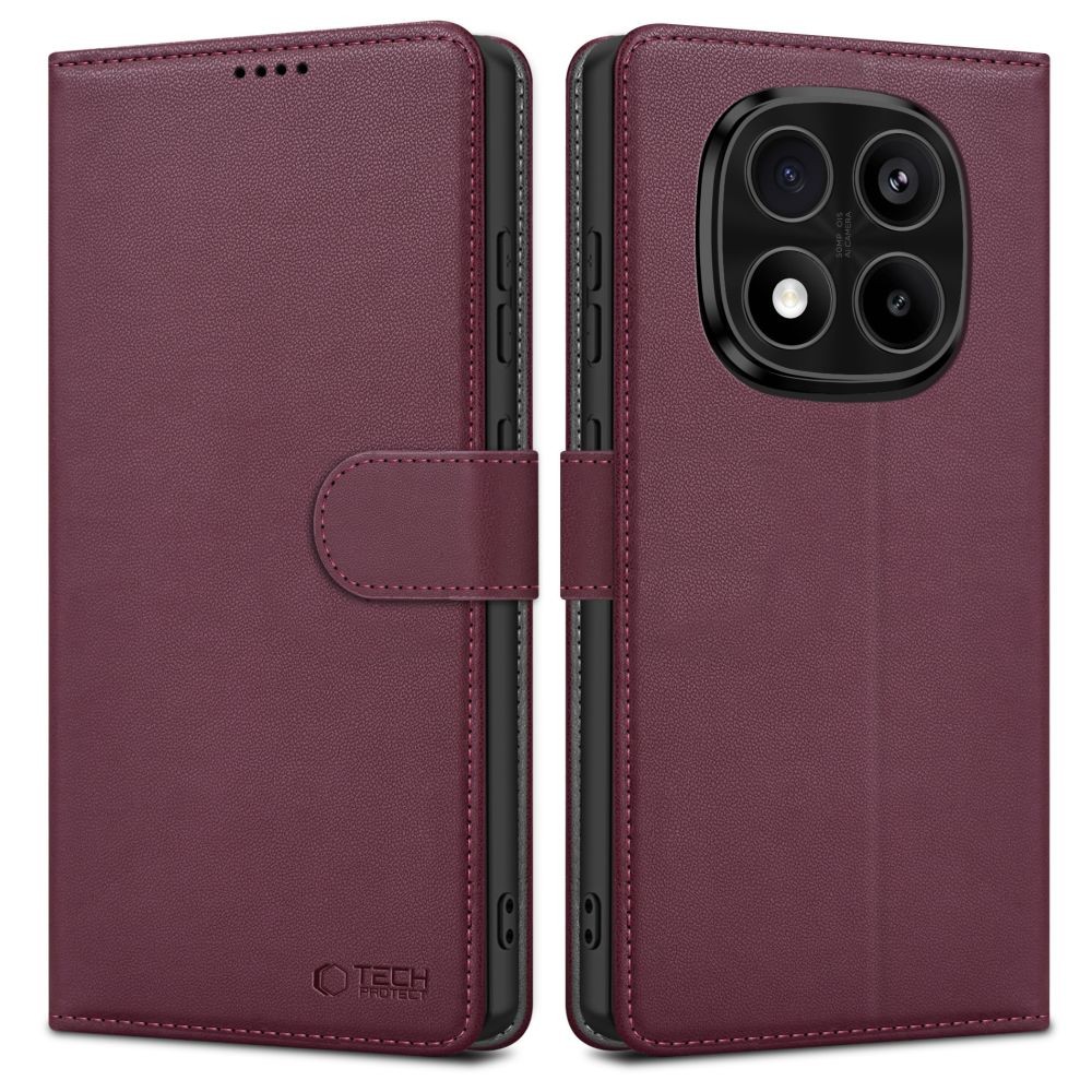 Bordo atverčiamas dėklas "Tech-Protect Wallet" telefonui Xiaomi Redmi Note 14 Pro 5G / PRO+ Plus 5G / Poco X7 5G