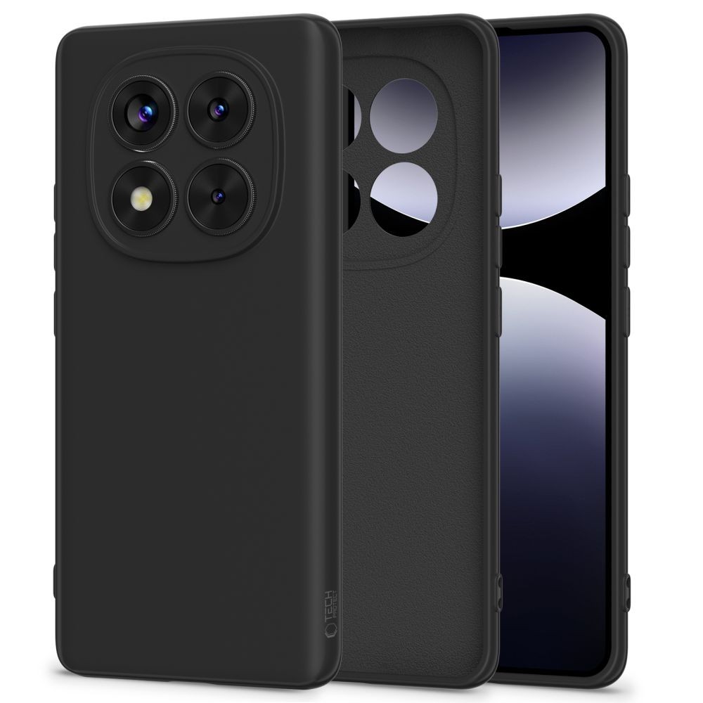 Juodas dėklas "Tech-Protect Icon" telefonui Xiaomi Redmi Note 14 Pro 5G / Poco X7 5G