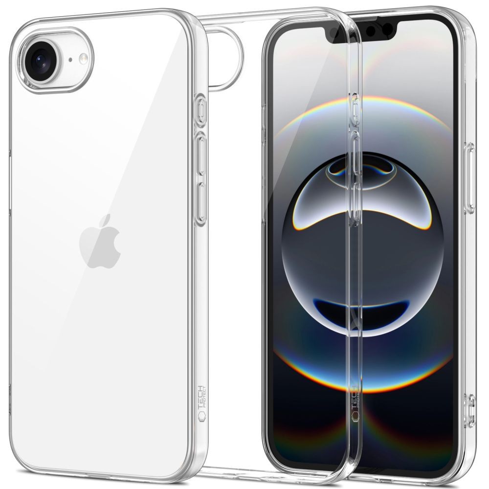 Skaidrus dėklas "Tech-Protect Flexair" telefonui Apple iPhone 16E