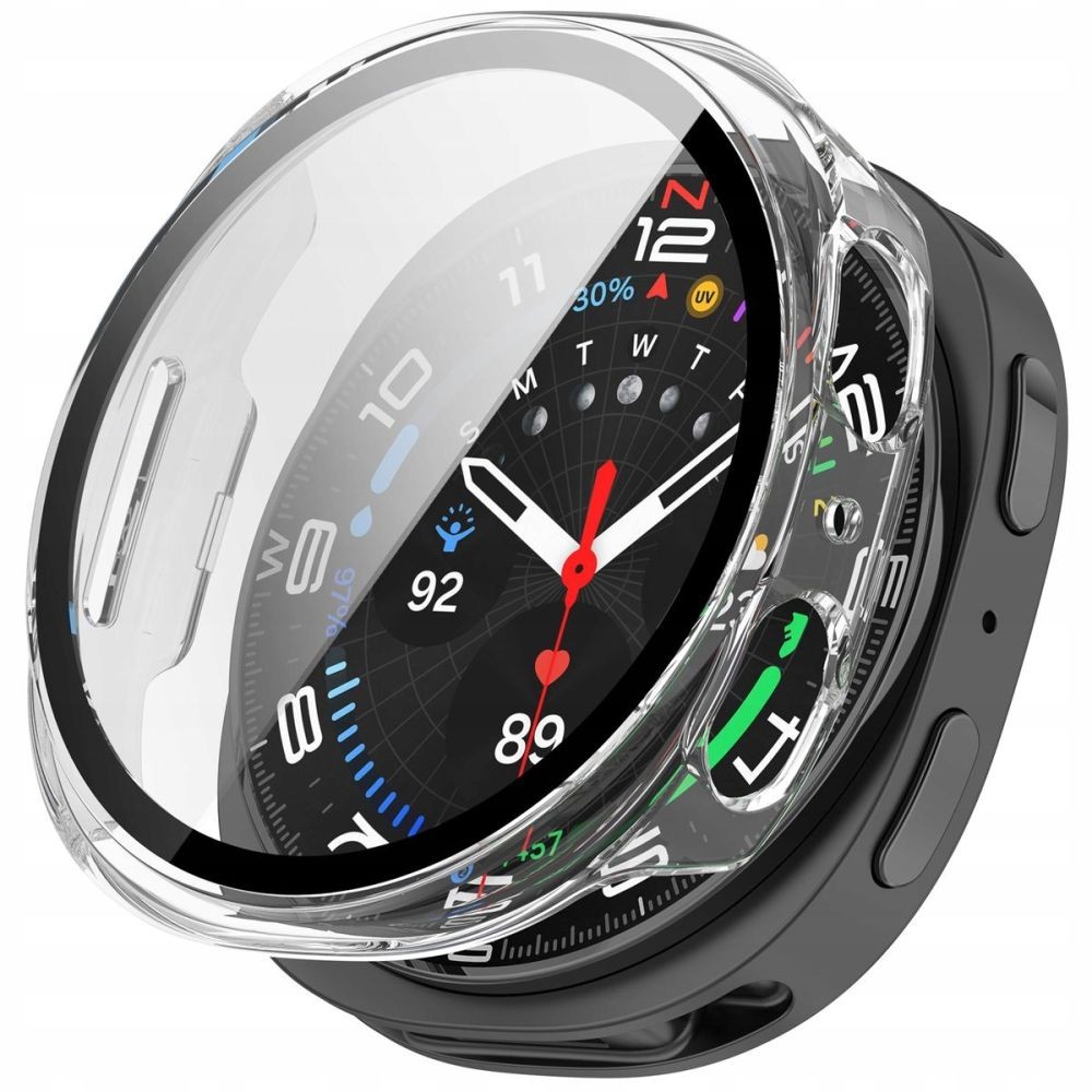 Skaidrus dėklas "Tech-Protect Defense" laikrodžiui Samsung Galaxy Watch 8 (44 MM)