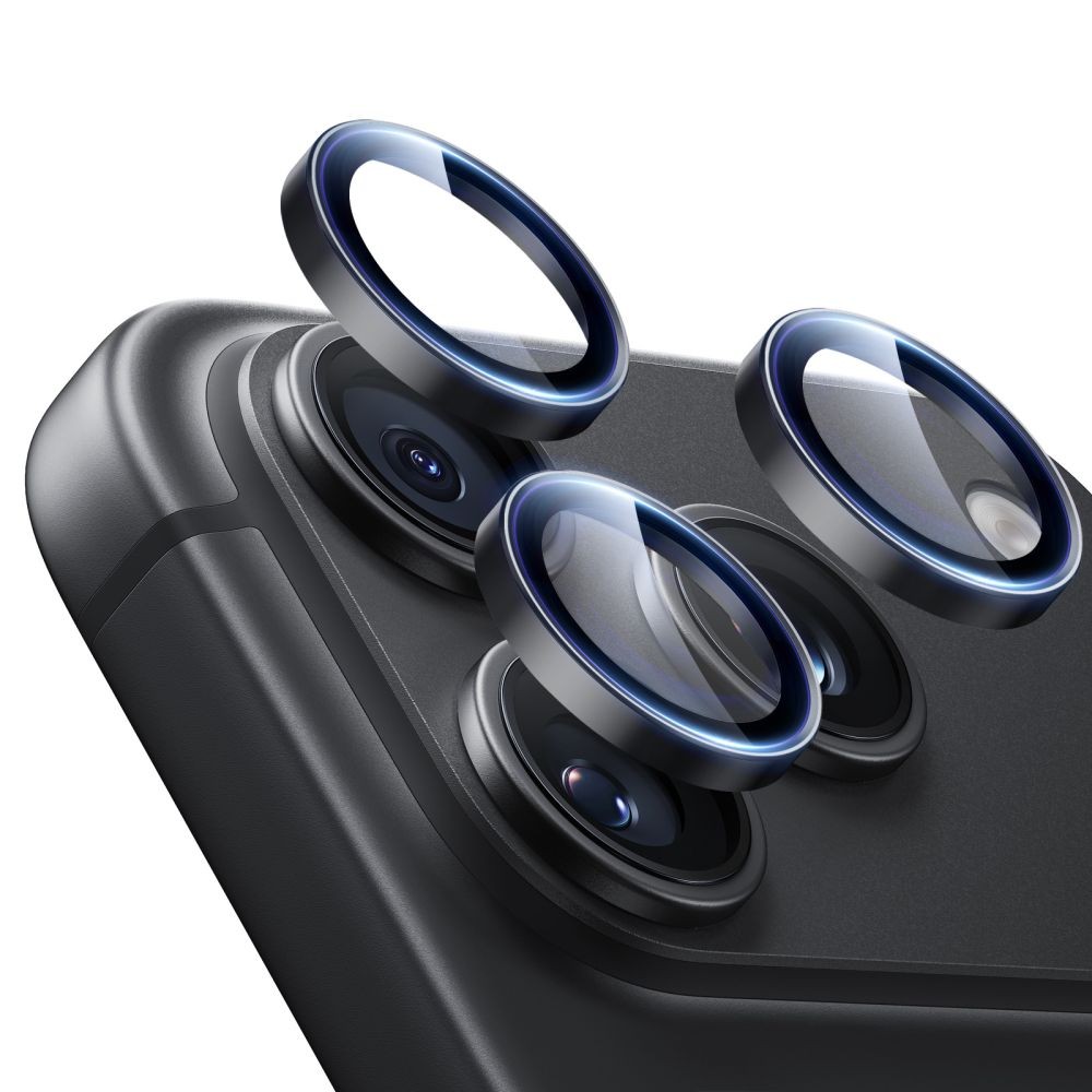 Juodas stikliukas kamerai ESR ARMORITE CAMERA PROTECTOR telefonui Apple IPhone 18 PRO / 18 PRO MAX