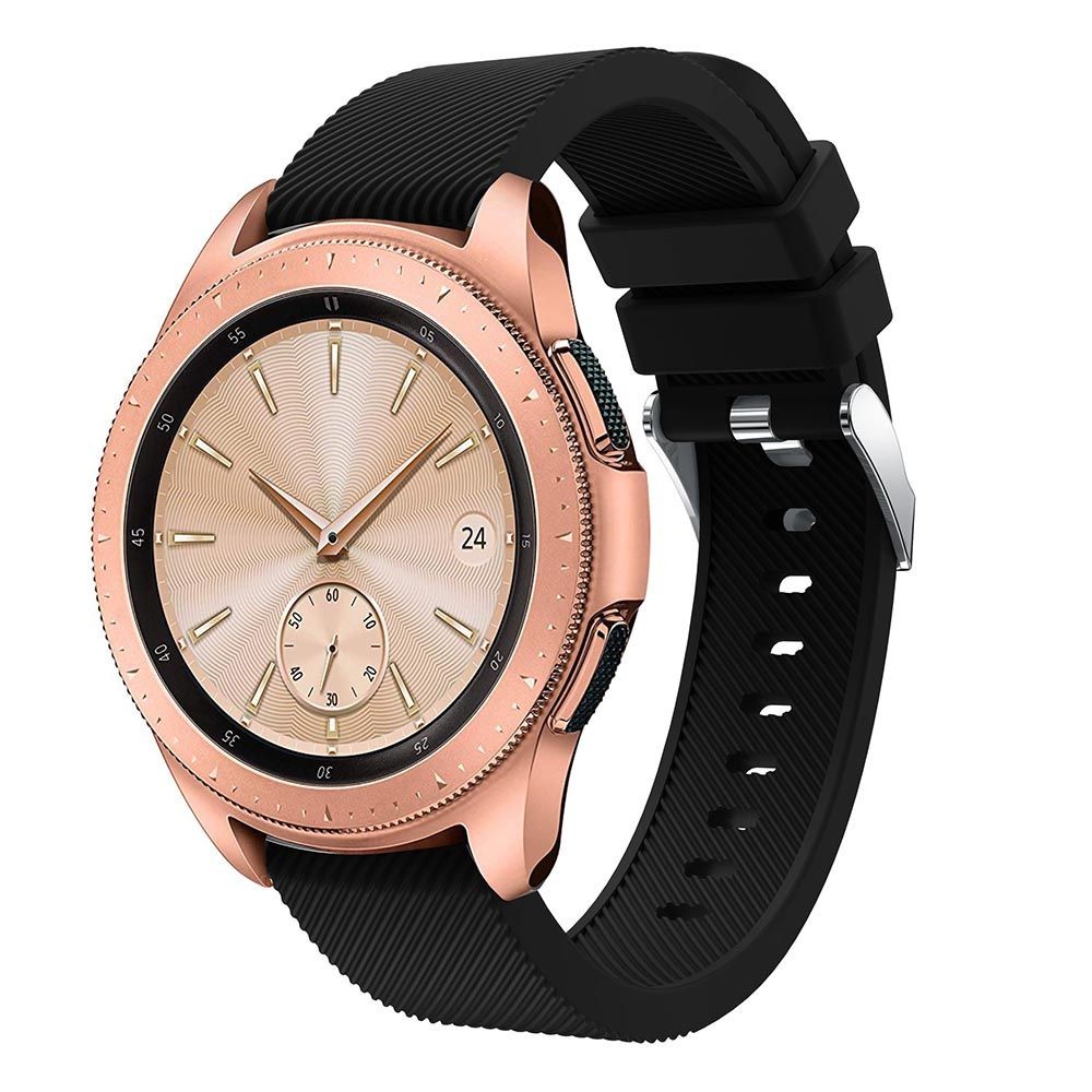 Juoda apyrankė Tech-Protect "Smoothband" laikrodžiui Samsung Galaxy Watch 42MM
